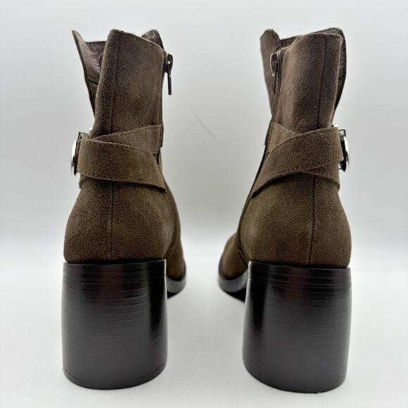 Steve Madden Womens Malenia Ankle Bootie US 10 M Dark Brown Suede NWOB - Picture 9 of 12